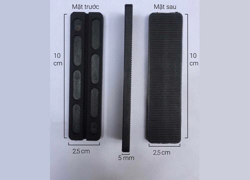 Ke bằng (cứng - dòn) 3 - 5mm